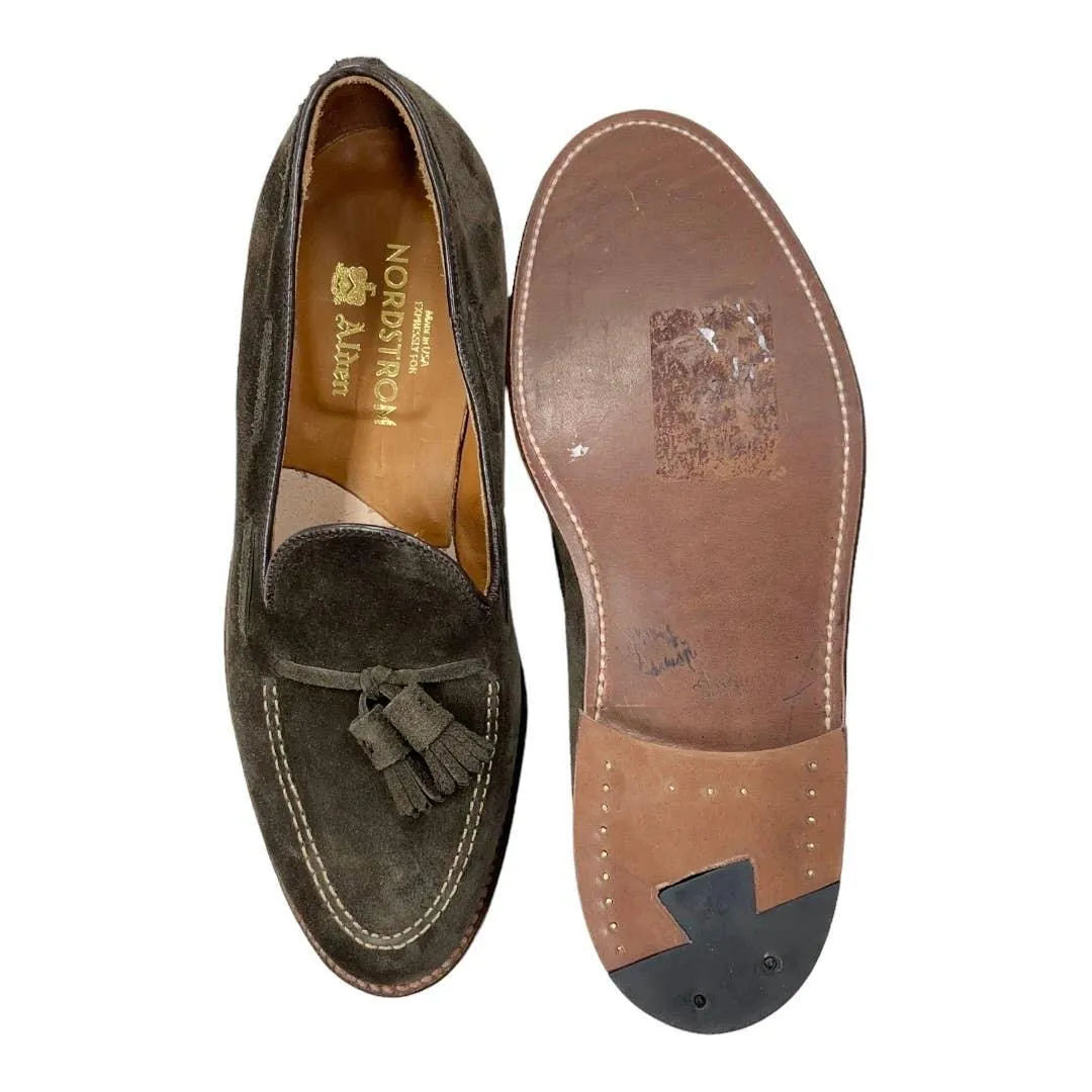 Alden Suede Tassel Loafers Size 9.5 New Nordstrom Exclusive