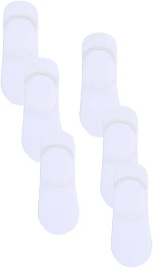 Allegra K Women Non-Slip No Show Socks Invisible Athletic Cotton Low Cut 6 Pairs