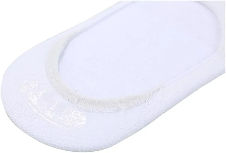Allegra K Women Non-Slip No Show Socks Invisible Athletic Cotton Low Cut 6 Pairs