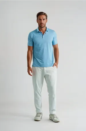 APEX  - Aqua Birdseye Polo