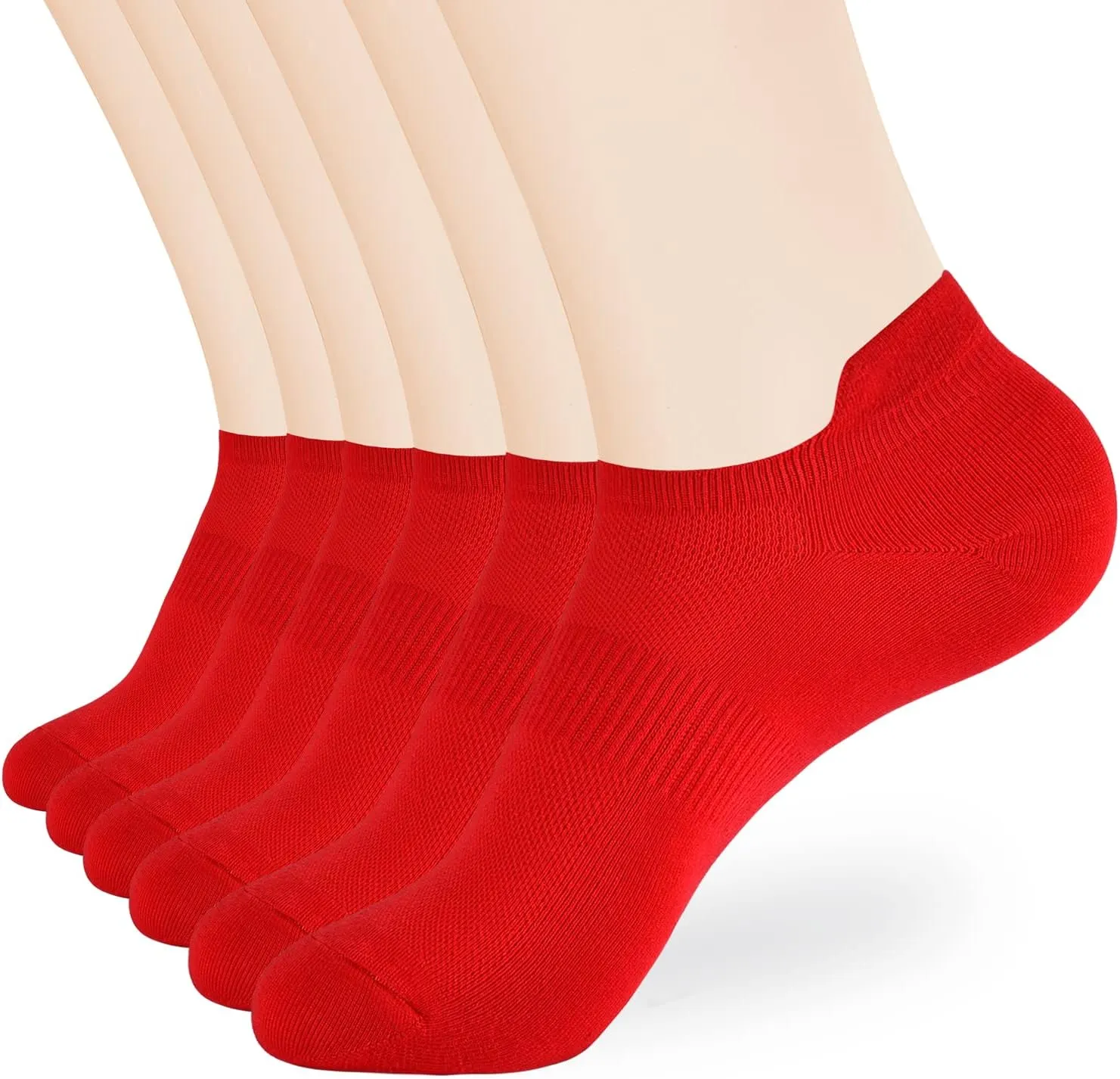 ATBITER Ankle Socks Womens and Men Thin Athletic Running Low Cut No Show Socks With Heel Tab 6-10 Pairs