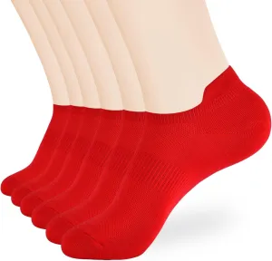 ATBITER Ankle Socks Womens and Men Thin Athletic Running Low Cut No Show Socks With Heel Tab 6-10 Pairs