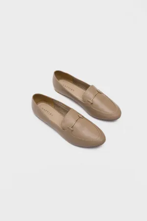 Beige Loafers