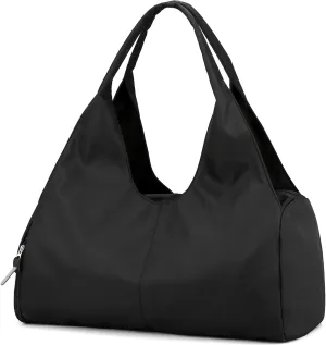 BlesMaller Sports Bag Travel Bag with Shoe Compartment & Wet Compartment Waterproof Shoulder Bag Women's Shopping Girls Hand Luggage Beach Yoga Leisure Sauna Gym Bag