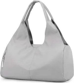 BlesMaller Sports Bag Travel Bag with Shoe Compartment & Wet Compartment Waterproof Shoulder Bag Women's Shopping Girls Hand Luggage Beach Yoga Leisure Sauna Gym Bag