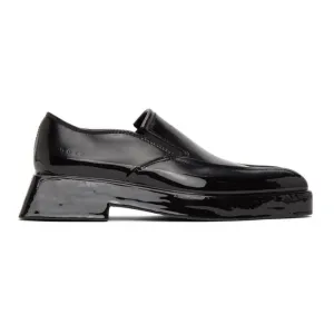both Black Gang Loafers