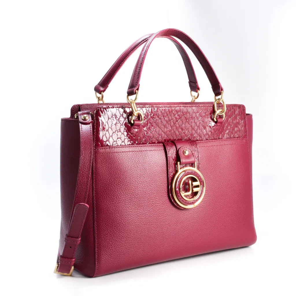 Burgundy Tote Bag