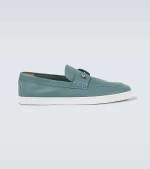 Christian Louboutin Chambeliboat leather boat shoes