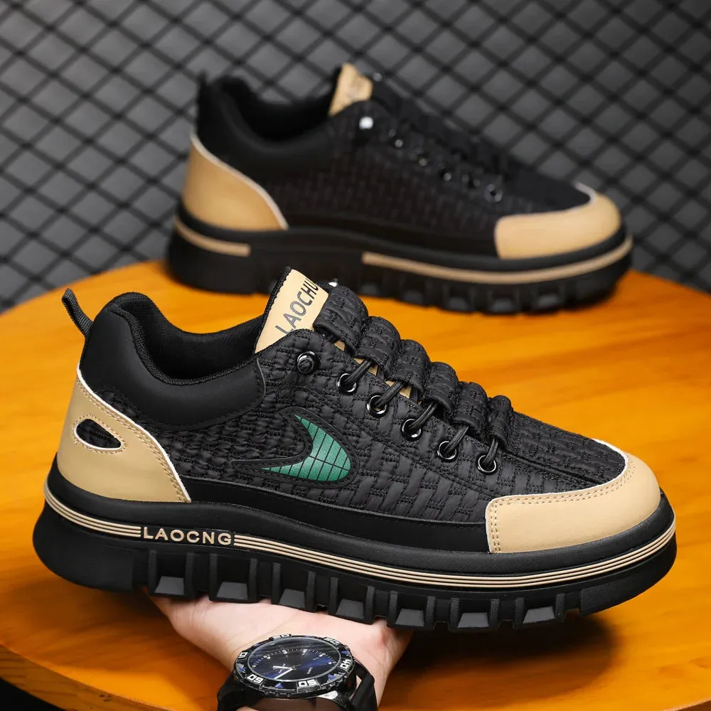 Chunky Sneakers Fashion Non-slip Luxury Platform Board Shoe Vulcanize