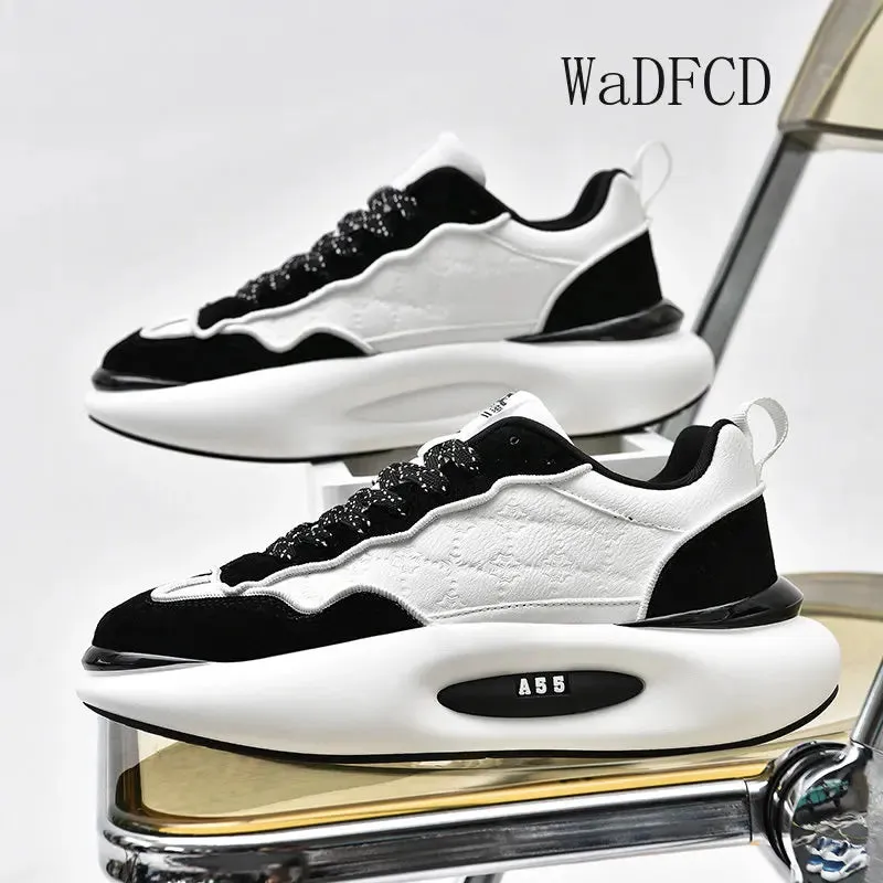 Chunky Sneakers Men Soft Sole Running Shoes