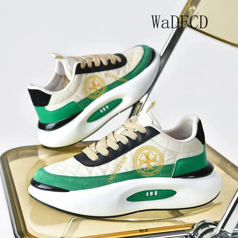 Chunky Sneakers Men Soft Sole Running Shoes