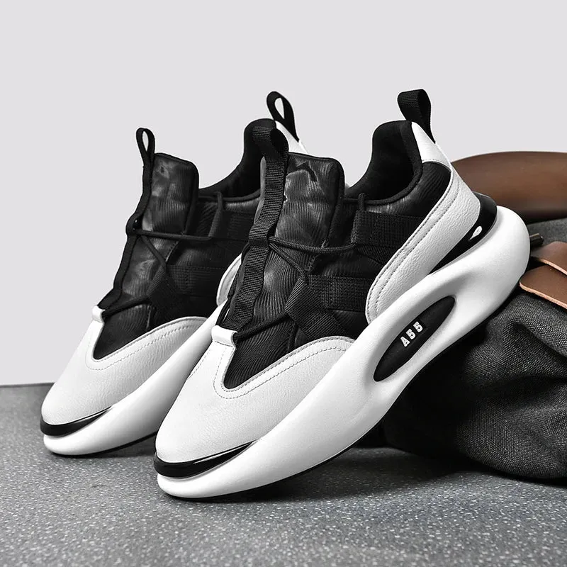 Chunky Sneakers Men Soft Sole Running Shoes