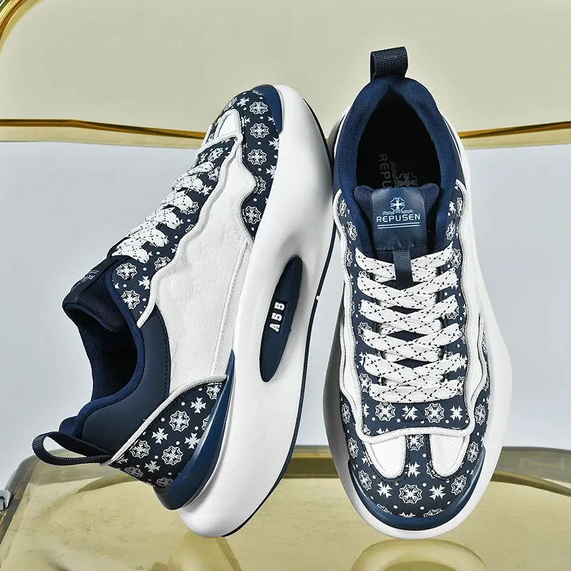 Chunky Sneakers Men Soft Sole Running Shoes