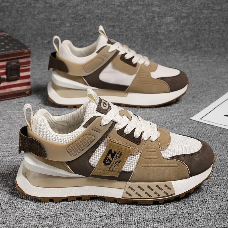 Chunky Sneakers Mens Designer Running Shoes Fashion Casual Leather Platform Sport Shoes