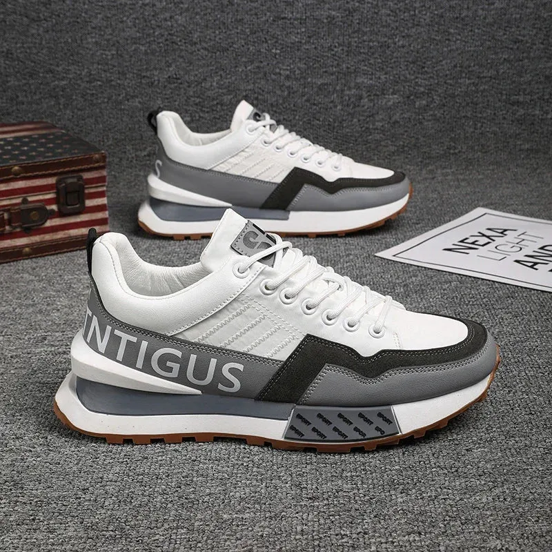 Chunky Sneakers Mens Designer Running Shoes Fashion Casual Leather Platform Sport Shoes