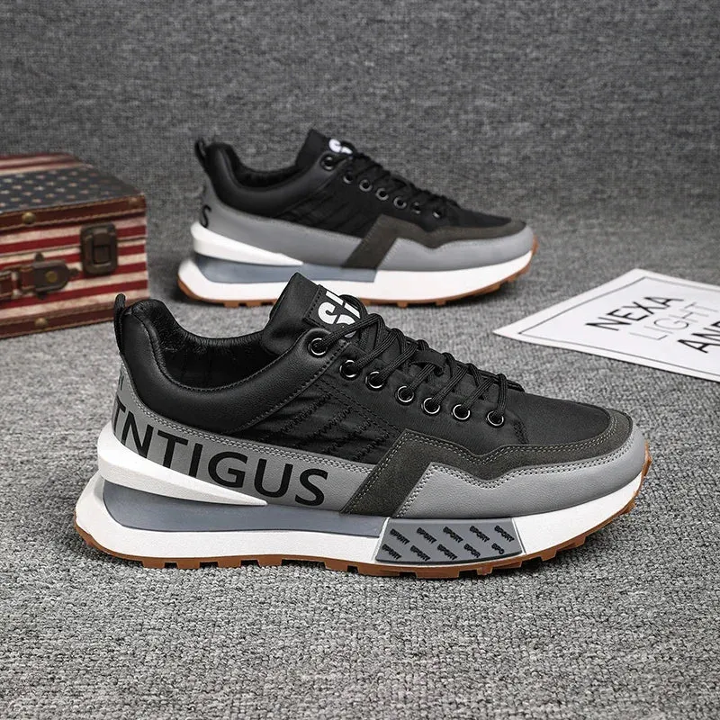 Chunky Sneakers Mens Designer Running Shoes Fashion Casual Leather Platform Sport Shoes