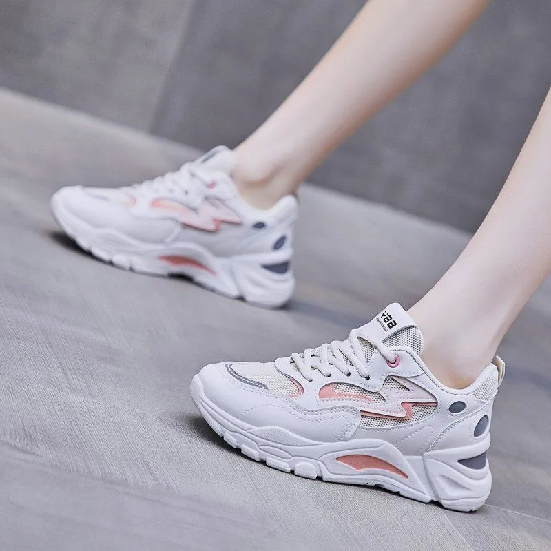 Cuzcare Women Orthopedic Shoes Ultra-light Chunky Sneakers