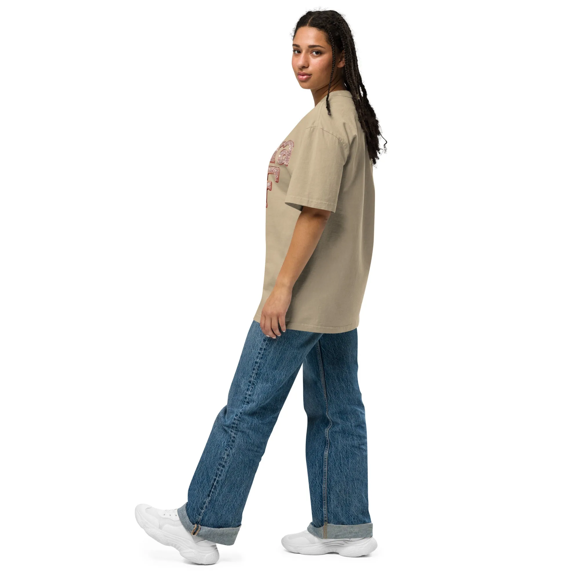 DUO MODERN "Extra AF" Oversized Faded T-shirt