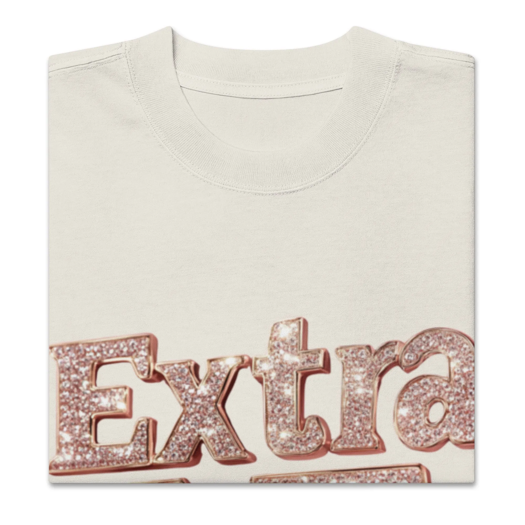 DUO MODERN "Extra AF" Oversized Faded T-shirt