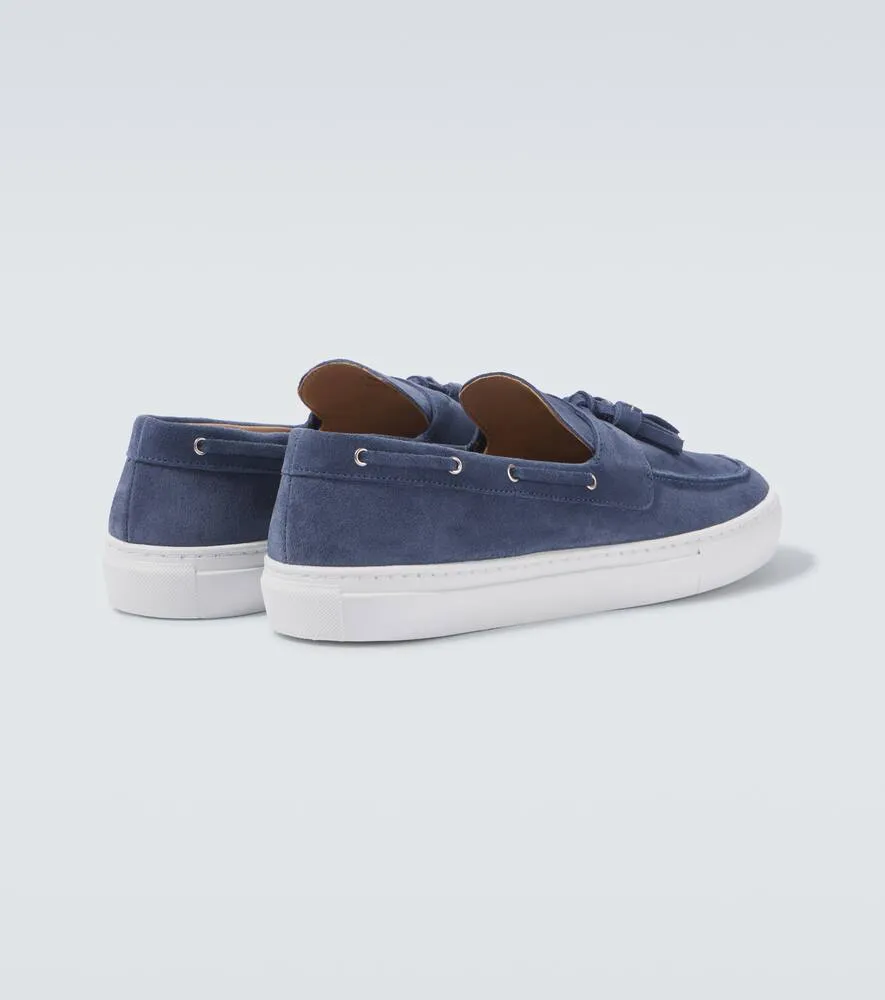 Frescobol Carioca Monta suede boat shoes