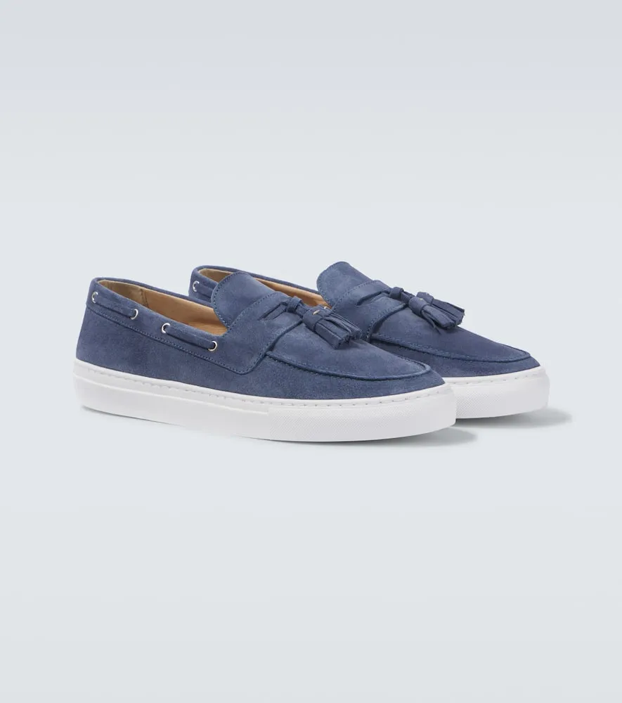 Frescobol Carioca Monta suede boat shoes