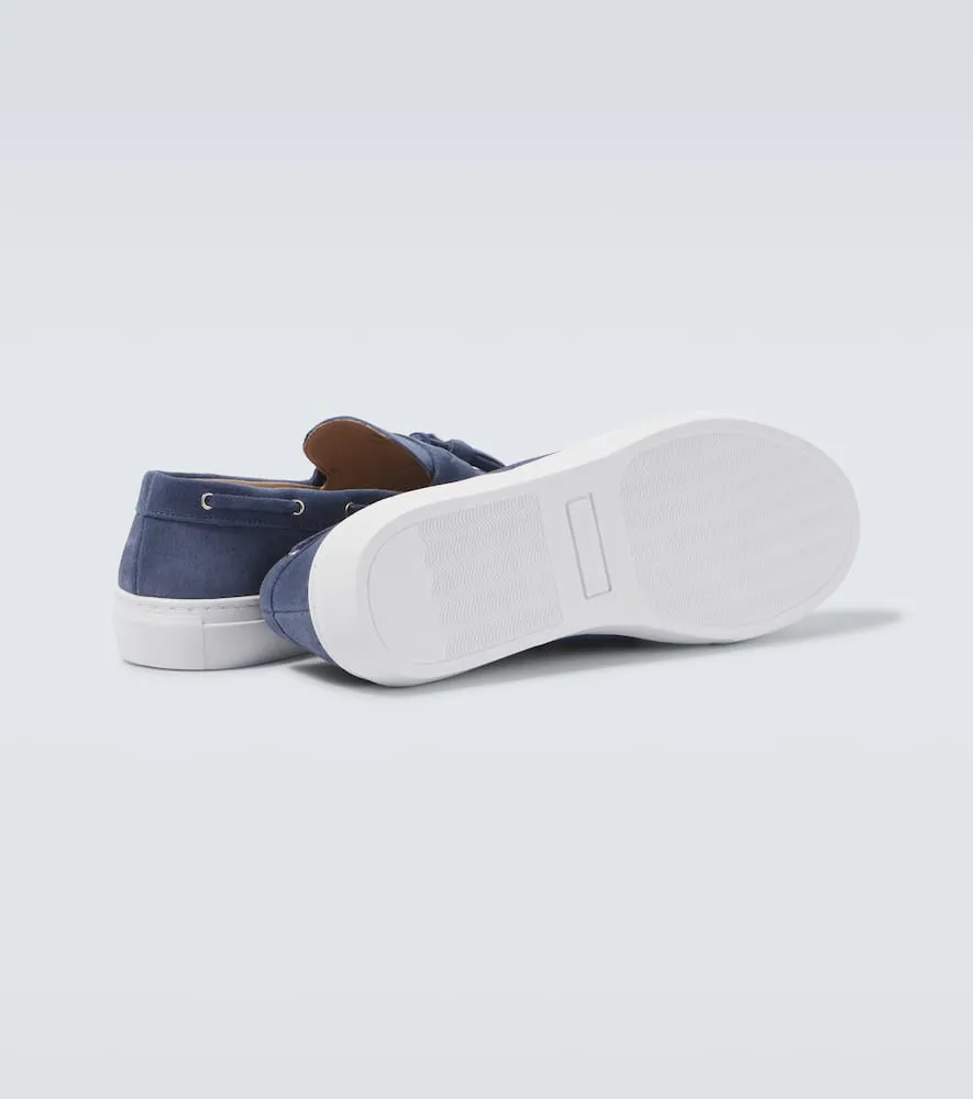 Frescobol Carioca Monta suede boat shoes