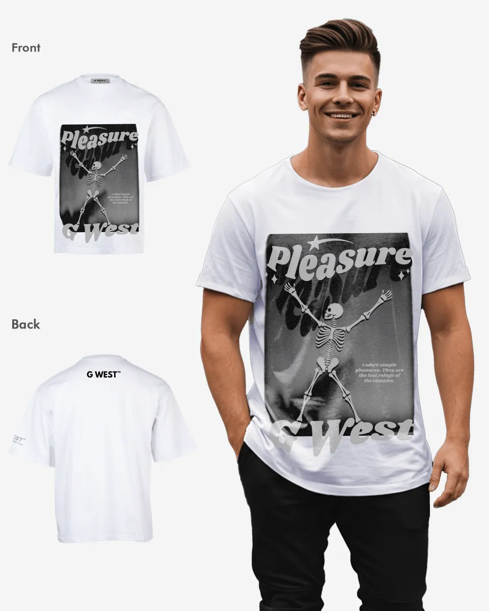 G-WEST PLEASURE OVERSIZED TEE GWROJMT208