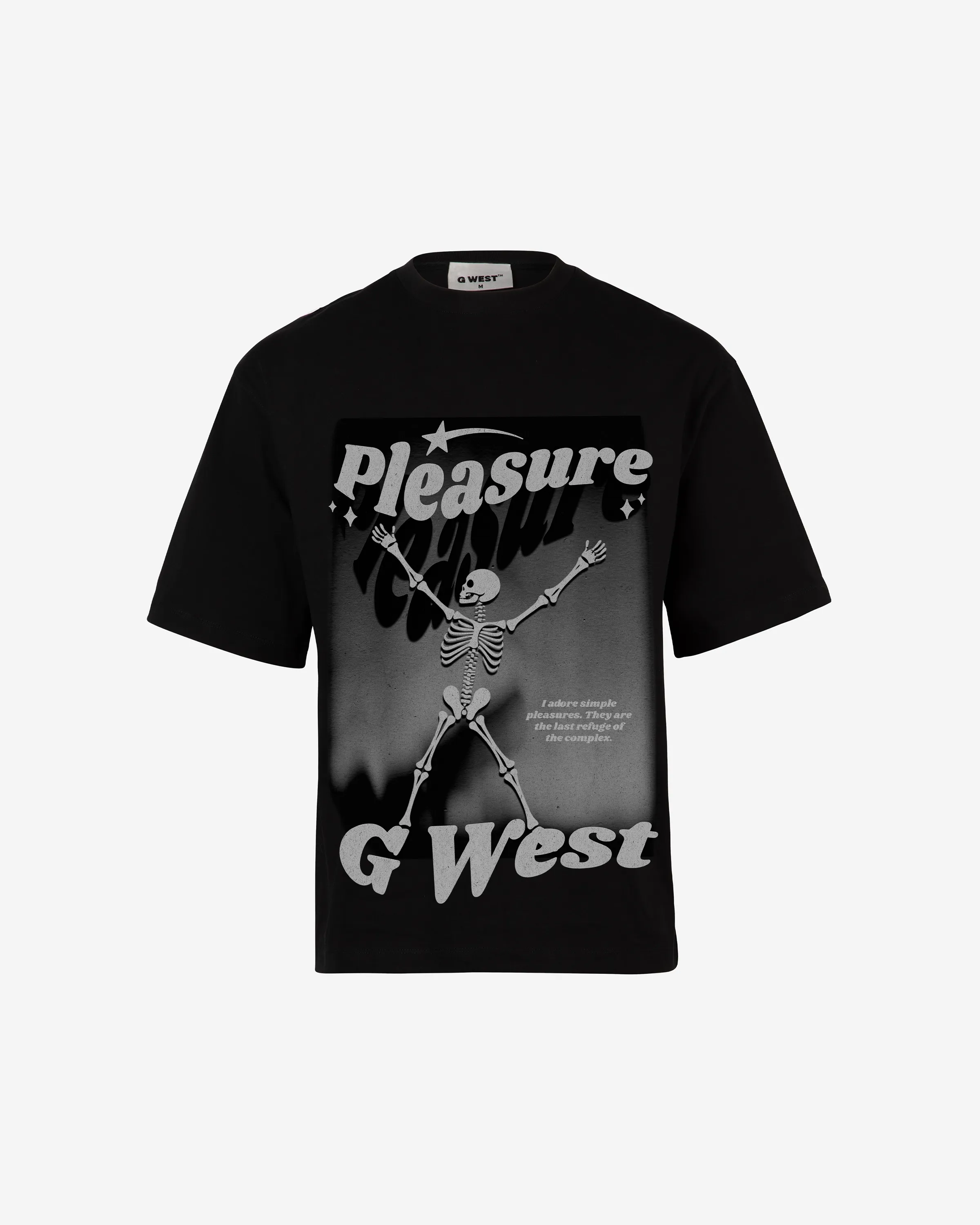 G-WEST PLEASURE OVERSIZED TEE GWROJMT208