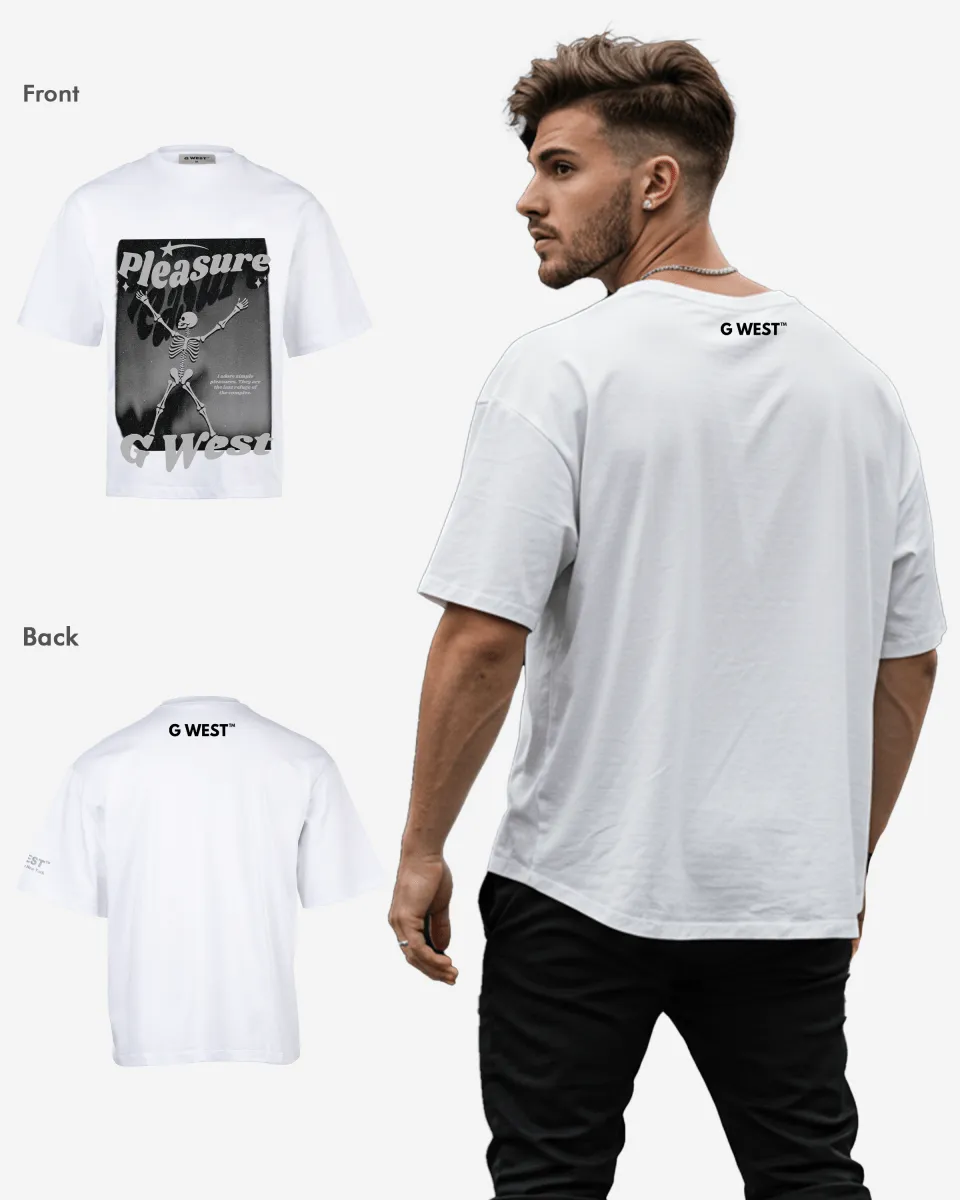 G-WEST PLEASURE OVERSIZED TEE GWROJMT208