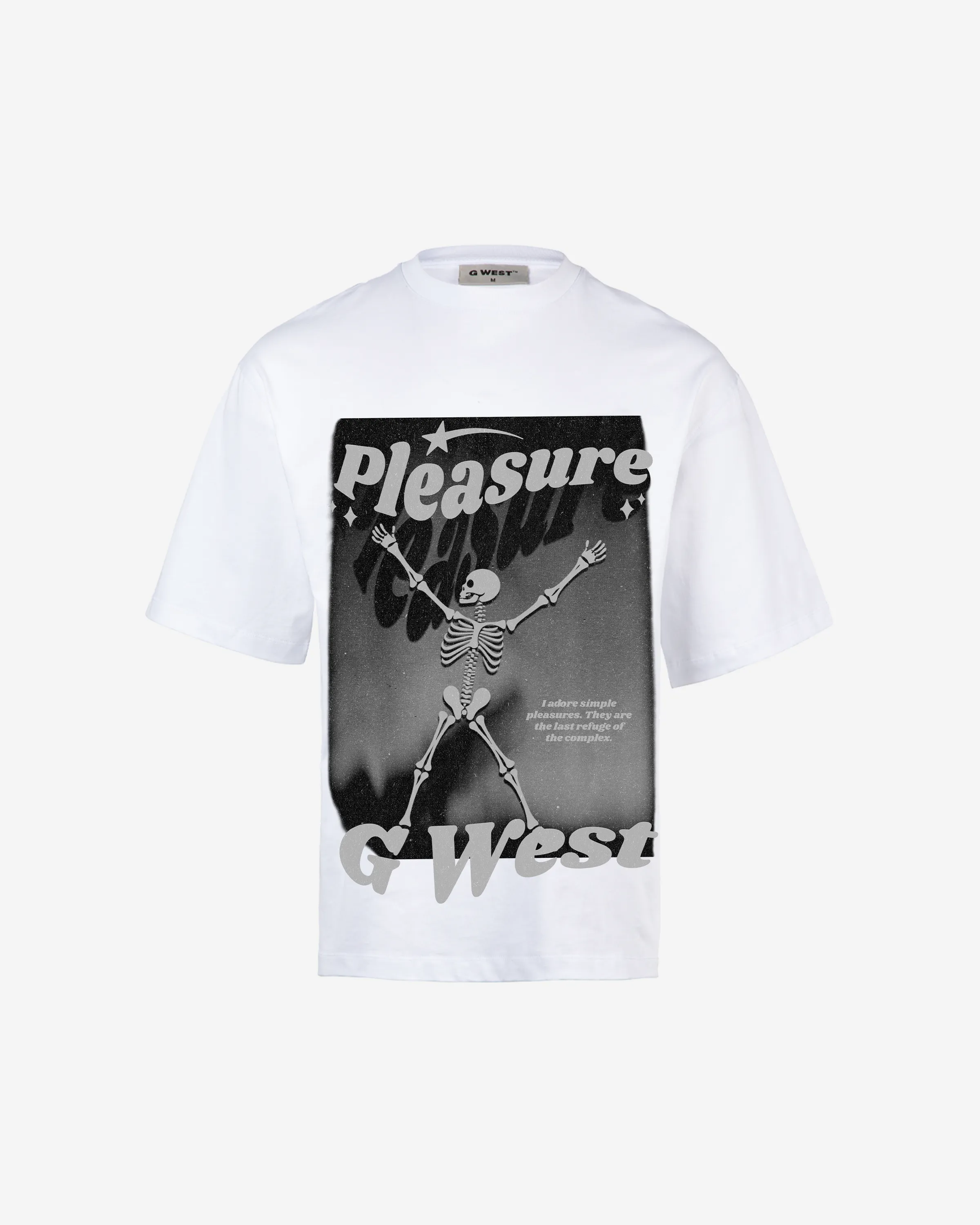 G-WEST PLEASURE OVERSIZED TEE GWROJMT208
