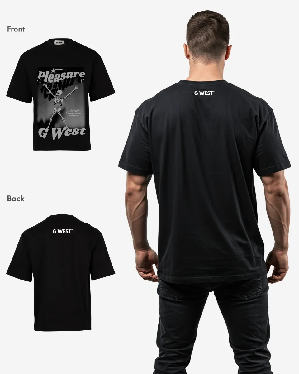 G-WEST PLEASURE OVERSIZED TEE GWROJMT208