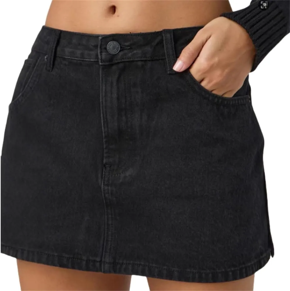 Jean Skirts for Women Sexy Mid Waist Sexy Mini Dress 2025 Trendy Y2k Clothes Denim Skirt