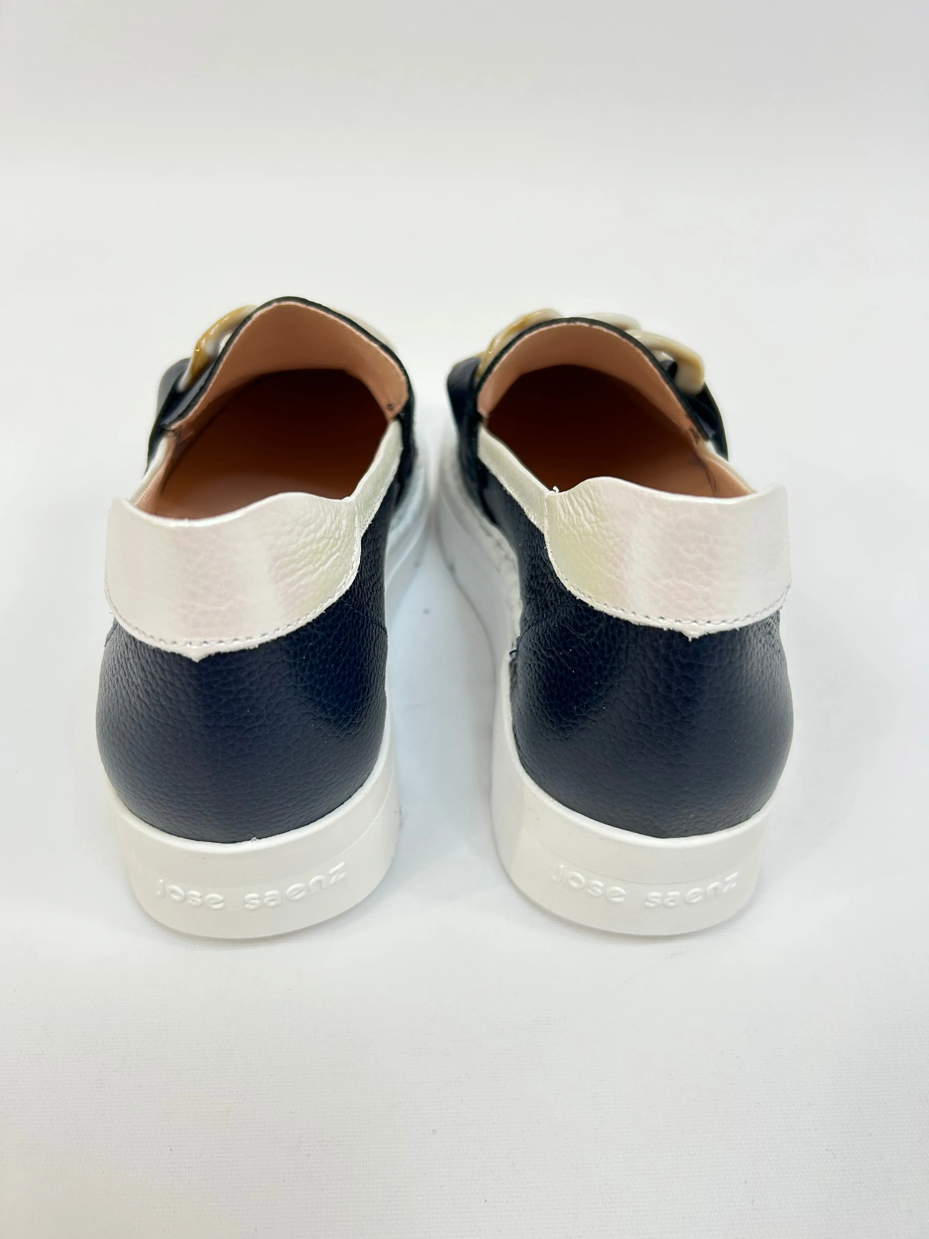 JOSE SAENZ Navy Loafer