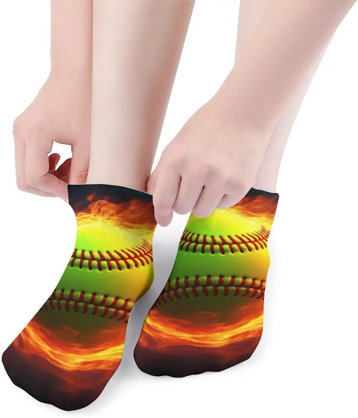 Low Cut Ankle Socks for Men Women, 5 Pairs Athletic No Show Socks Soft Casual Running Crew Sock