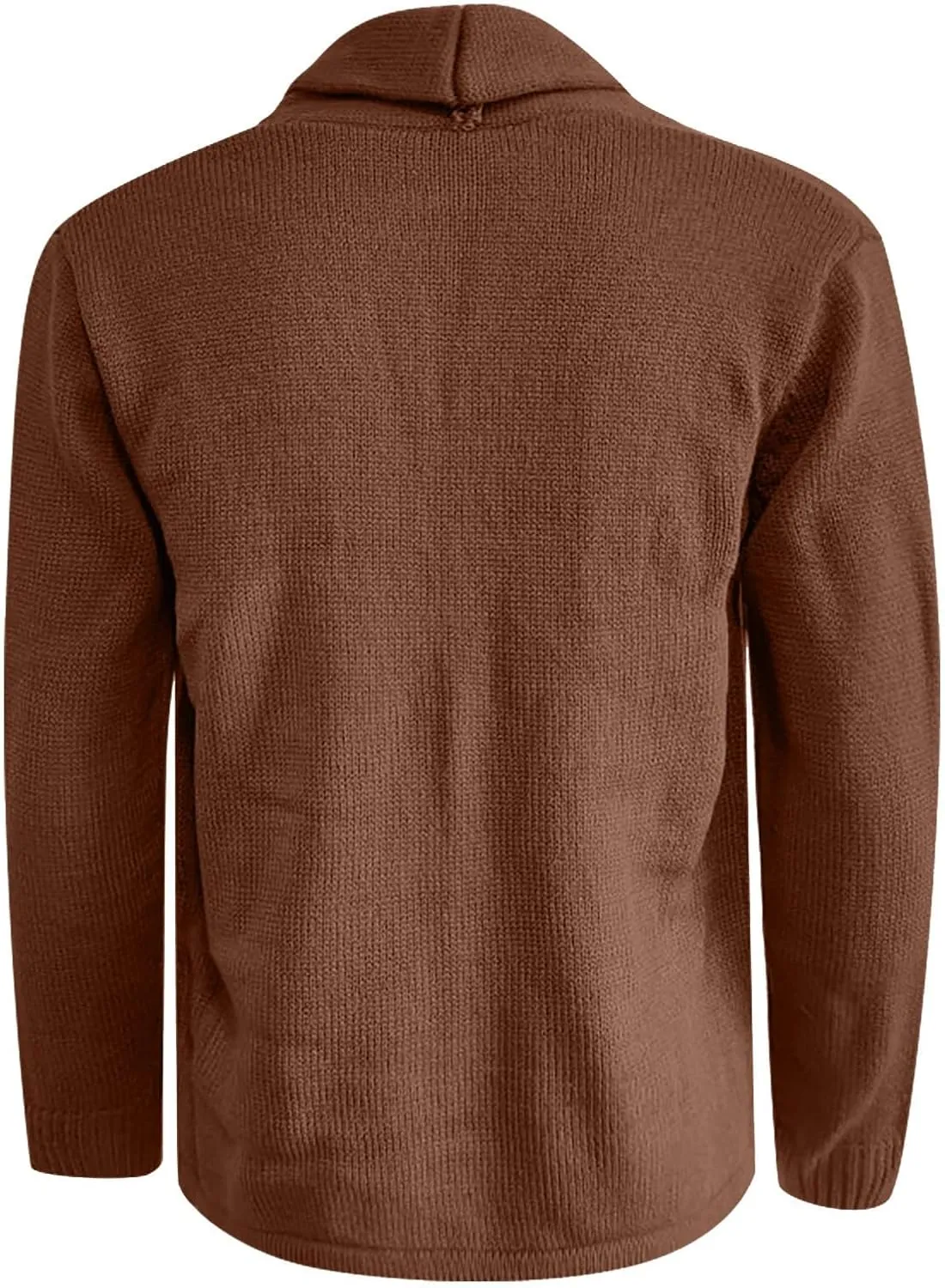 Mens Cardigan Sweaters with Buttons Oversized Long Sleeve Pullover Sweater Fashion Big and Tall Cable Knit Dress Sweater