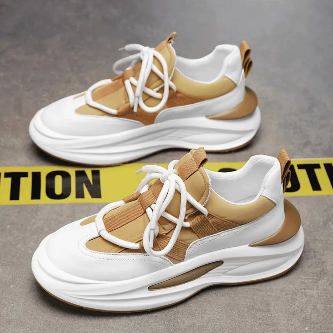 Men's Chunky Sneakers: Cushioned, Sporty Lace-Up Design