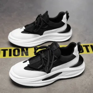 Men's Chunky Sneakers: Cushioned, Sporty Lace-Up Design