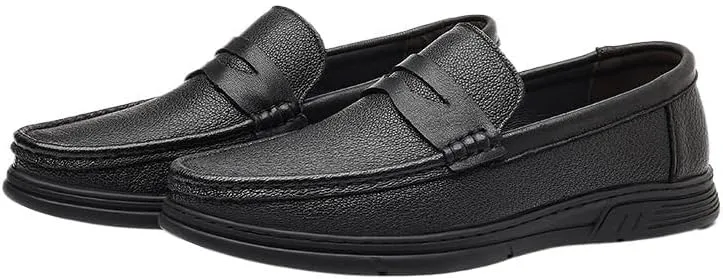 Men's Dressy Suit Tuxedo Metal Shoelaces Weeding Prom Derby Shoes Comfortable Round Toe Loafers