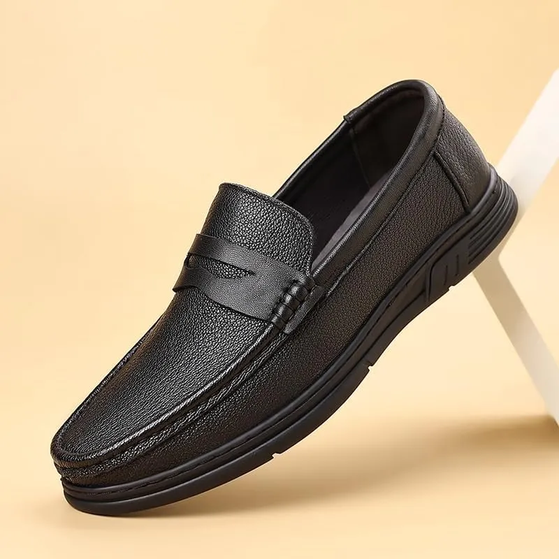 Men's Dressy Suit Tuxedo Metal Shoelaces Weeding Prom Derby Shoes Comfortable Round Toe Loafers