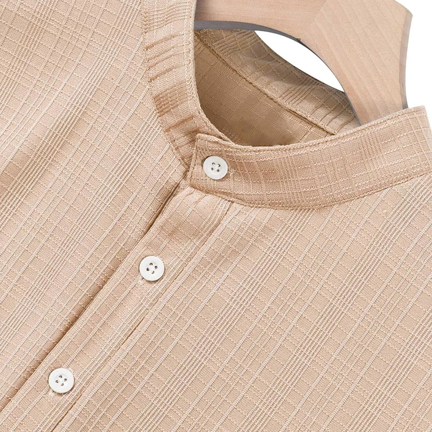 Mens Linen Shirts Short Sleeve Casual Cotton T-Shirts Summer Button Henley Shirt Lightweight Loose Beach Tee Tops