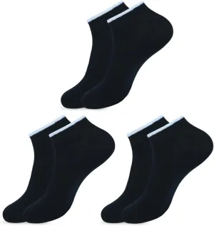 Mens No Show Socks |Pack of 3| Non Slip Invisible Low Cut Athletic Running Novelty Casual Invisible Liner Sock