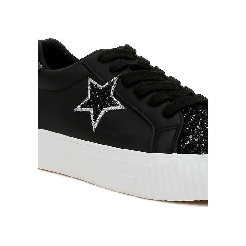Merida Glitter Patch Chunky Sneakers