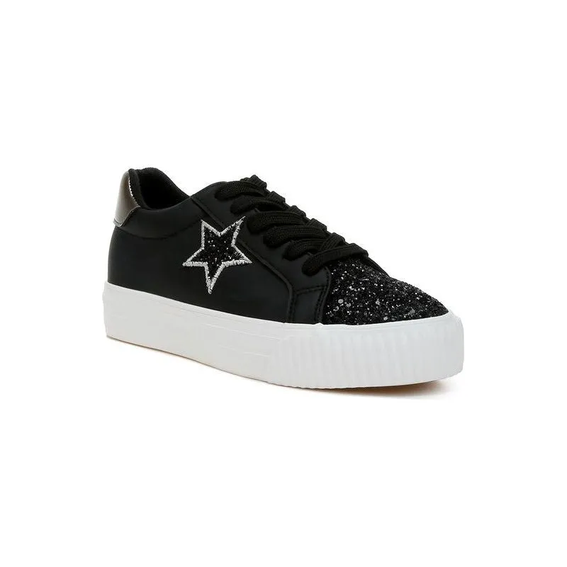 Merida Glitter Patch Chunky Sneakers