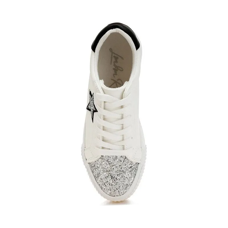 Merida Glitter Patch Chunky Sneakers