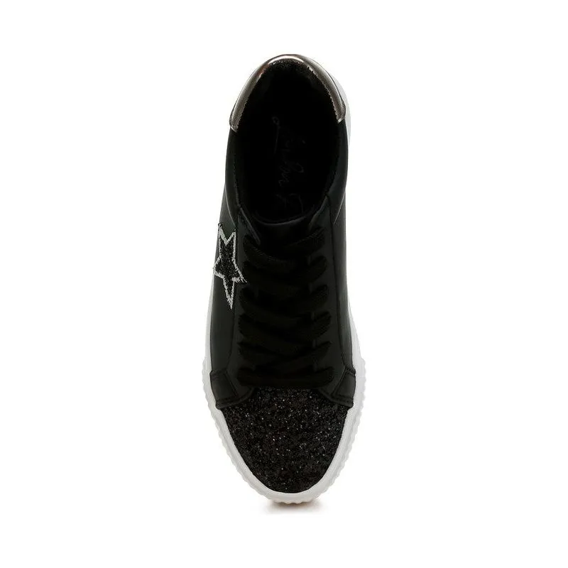 Merida Glitter Patch Chunky Sneakers