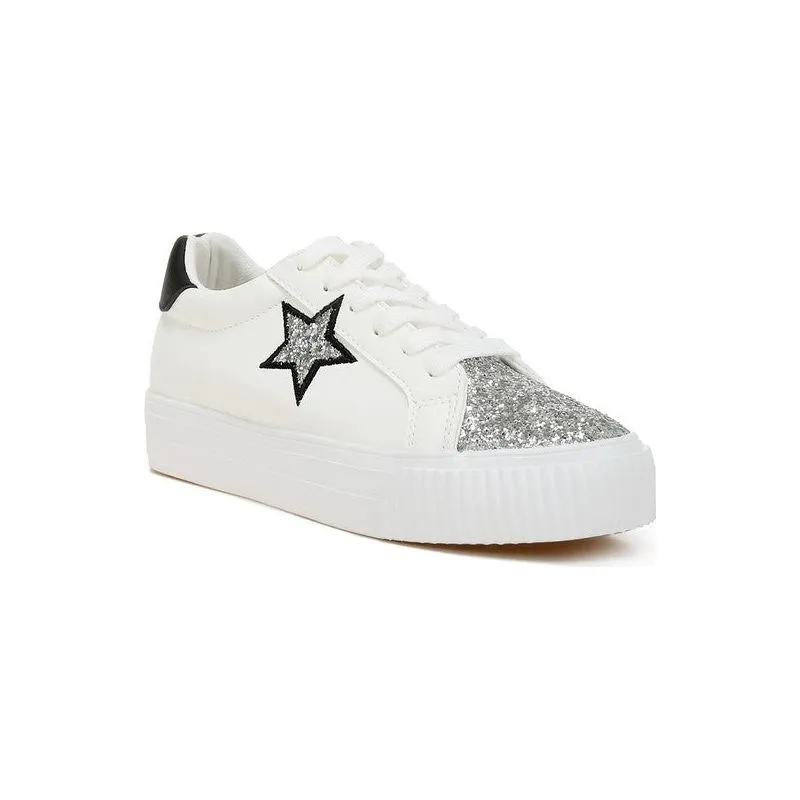 Merida Glitter Patch Chunky Sneakers