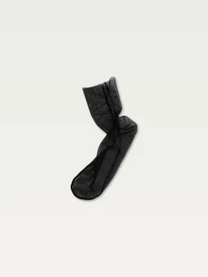 Mesh sock in Black