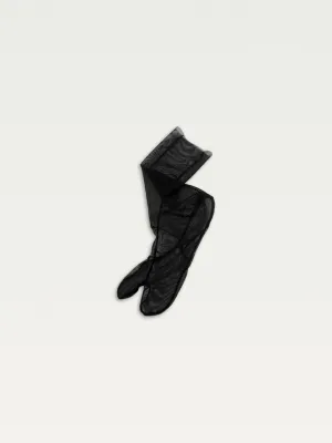 Mesh Tabi Sock in Black