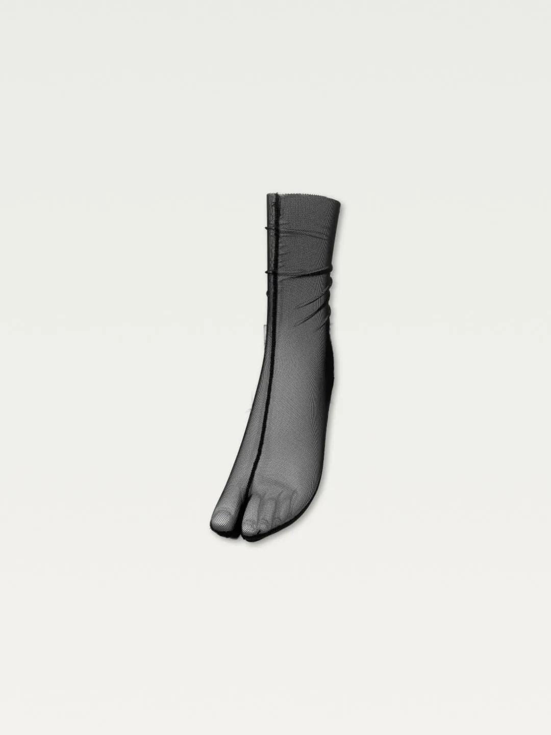 Mesh Tabi Sock in Black