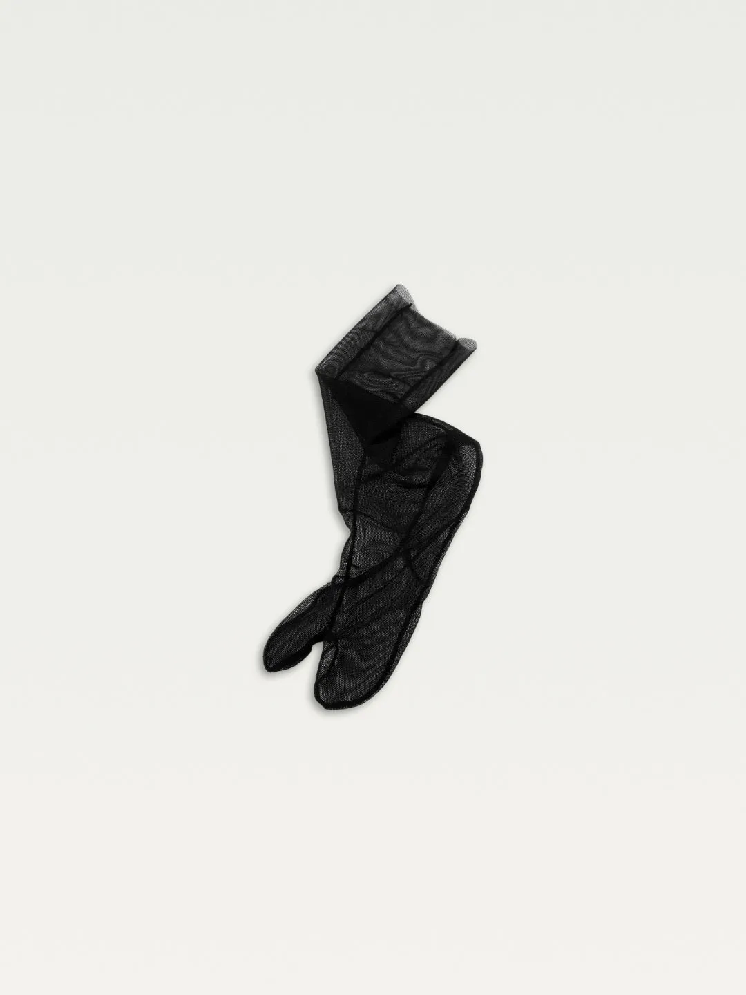 Mesh Tabi Sock in Black